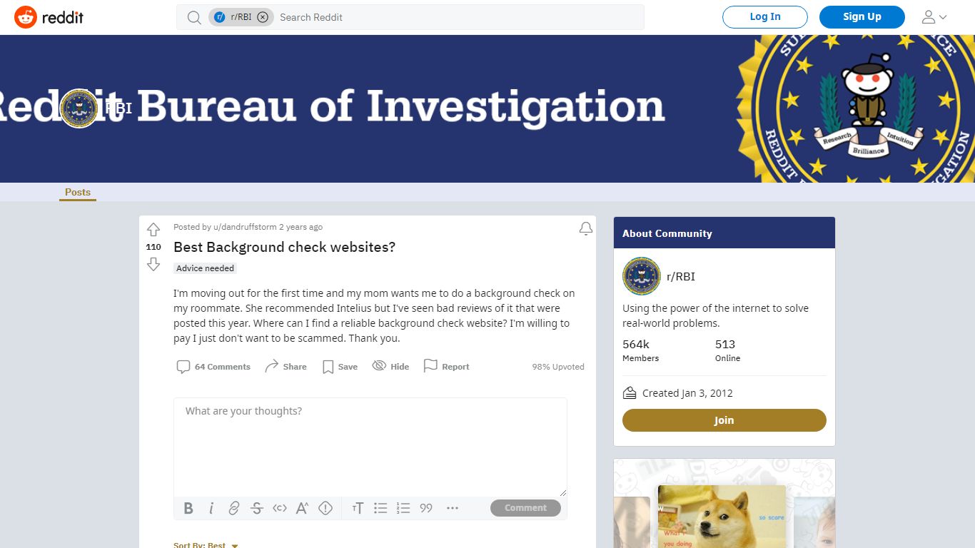 Best Background check websites? : RBI - reddit